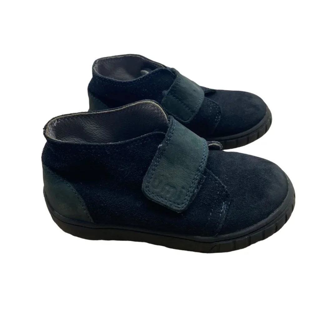 umi Toddler Size 8 (24) Black Leather Boots‎ Booties Style #35003